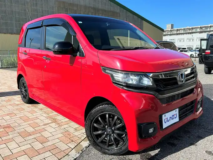 新着情報“Ｎ－ＷＧＮカスタムG特別仕様車SS2トーンカラースタイルパッケージ”2017年式ミラノレッド入荷しました！