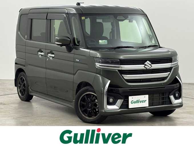 新着情報“スペーシアカスタムハイブリッドXS”2023年式クールカーキPM入荷しました！