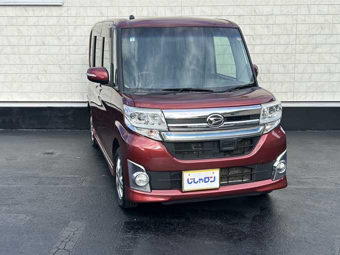 新着情報“タントカスタムRS トップエディションSA”2015年式ファイアークォーツレッドM入荷しました！