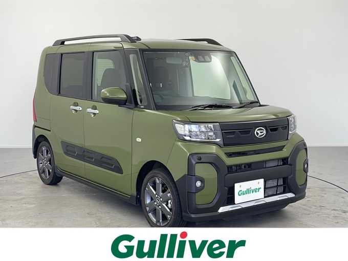 新着情報“タントファンクロスターボ”2022年式フォレストカーキメタリック入荷しました！