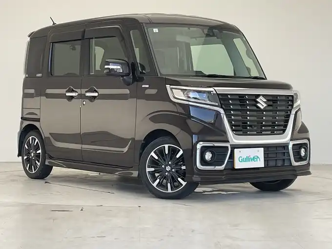 新着情報“スペーシアカスタムハイブリッドXS”2019年式アーバンブラウンパールメタリック入荷しました！