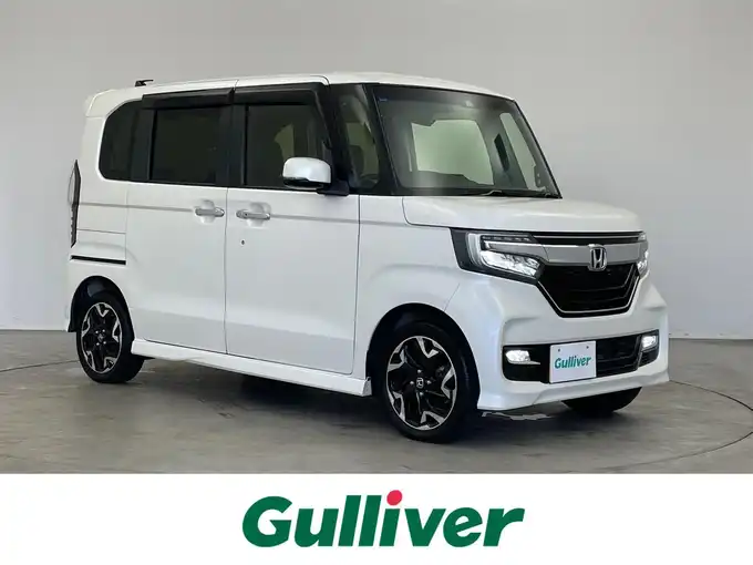 新着情報“Ｎ－ＢＯＸカスタムG・EXターボホンダセンシング”2017年式プレミアムホワイトパールⅡ入荷しました！