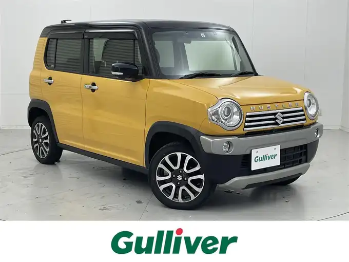 新着情報“ハスラーJ ブラックインテリアパッケージ装着車”2019年式アクティブイエロー/ブラック2トーンルーフ入荷しました！
