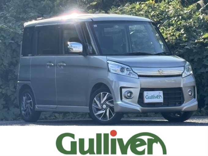 新着情報“スペーシアカスタムTS（レーダーブレーキサポート装着車）”2013年式スチールシルバーM入荷しました！