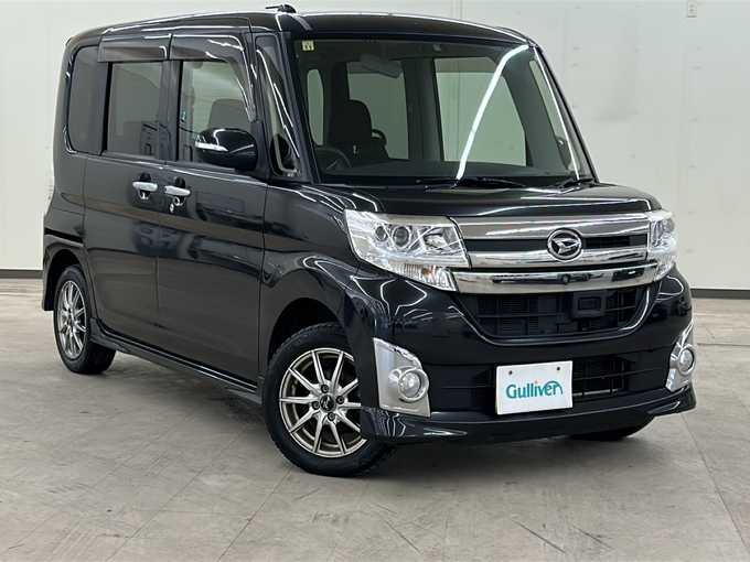 新着情報“タントカスタムX SA”2014年式ブラックマイカメタリック入荷しました！