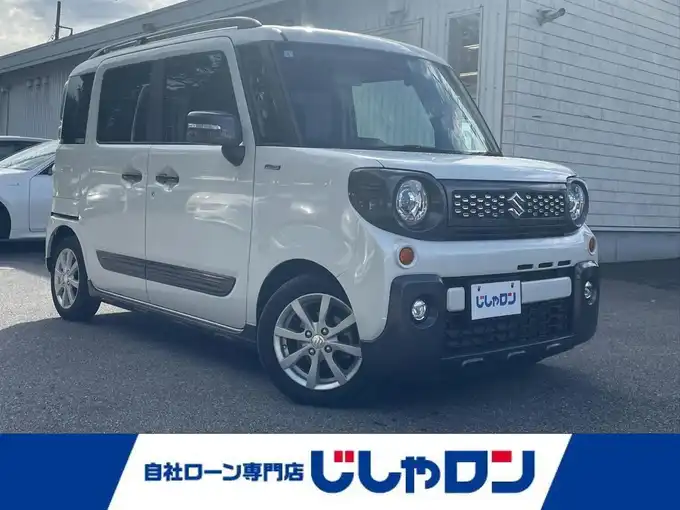 新着情報“スペーシアギアハイブリッドXZ ターボ”2019年式ピュアホワイトP入荷しました！