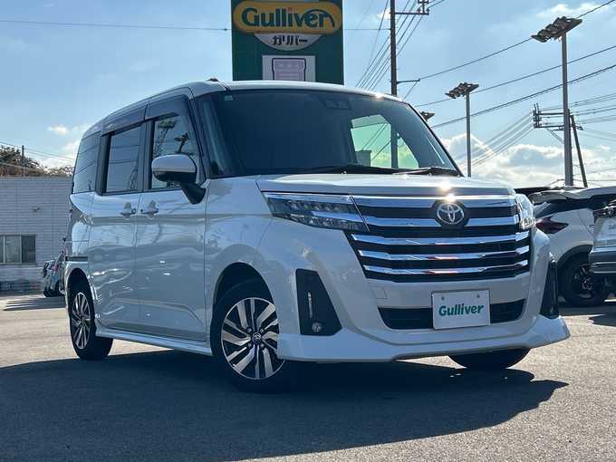 新着情報“ルーミーカスタムG”2023年式パールホワイトⅢ入荷しました！