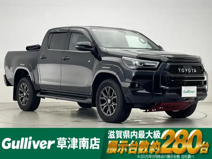 新着情報“ハイラックスZ GRスポーツ”2022年式アティチュードブラックマイカ入荷しました！