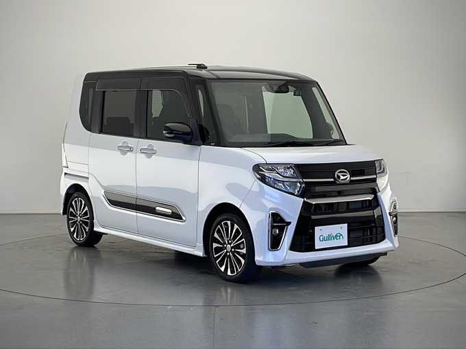 新着情報“タントカスタムRS”2019年式ブラックマイカメタリック/シャイニングホワイトパール入荷しました！