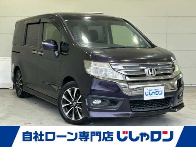 新着情報“ステップワゴンスパーダZ クールスピリット”2012年式プレミアムコスミックバイオレットパール入荷しました！