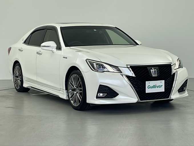 新着情報“クラウンハイブリッドアスリートS”2016年式ホワイトパールクリスタルシャイン入荷しました！