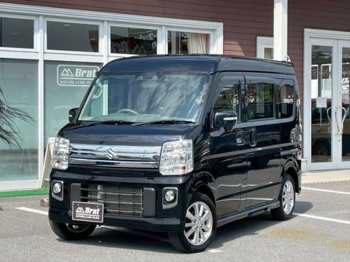 新着情報“エブリイワゴンJPターボ ハイルーフ”2022年式ブルーイッシュブラックパール3入荷しました！
