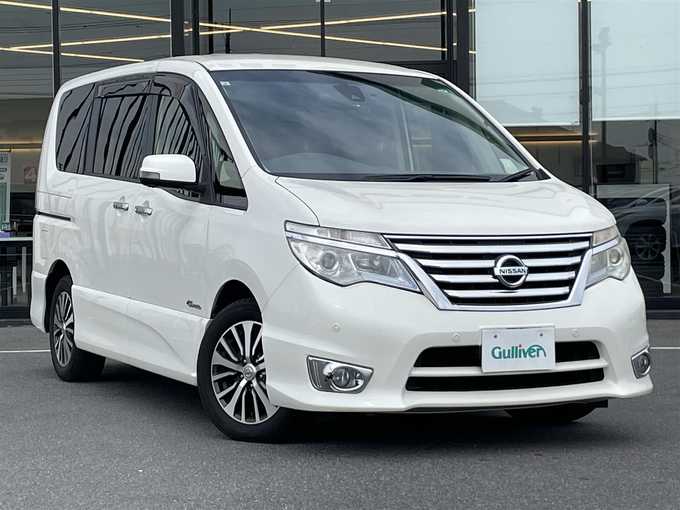 新着情報“セレナハイウェイスター Vセレクション+セーフティⅡ S－ハイブリッド”2015年式ブリリアントホワイトパール入荷しました！