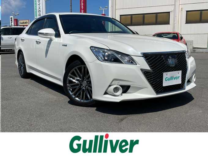 新着情報“クラウンハイブリッドアスリートG”2013年式ホワイトパールクリスタルシャイン入荷しました！