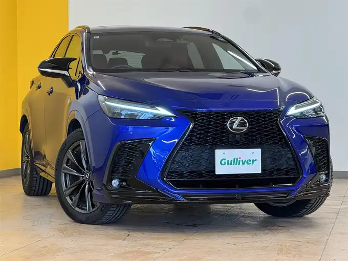 新着情報“ＮＸNX450h+ Fスポーツ”2021年式ヒートブルーコントラストレイヤリング入荷しました！