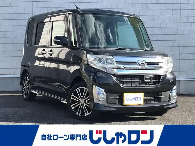 新着情報“タントカスタムRS SA”2014年式ブラックマイカメタリック入荷しました！