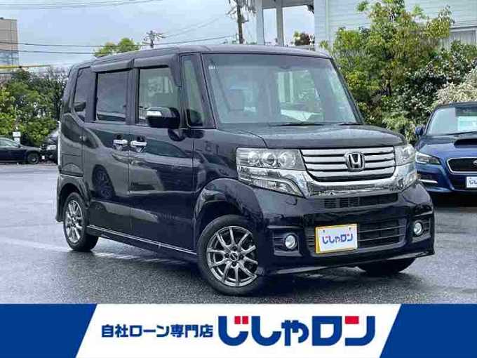 新着情報“Ｎ－ＢＯＸカスタムG特別仕様車SSパッケージ”2014年式スマートブラック入荷しました！