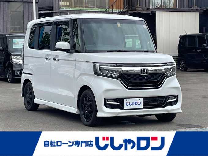 新着情報“Ｎ－ＢＯＸカスタムG・Lホンダセンシング”2018年式プラチナホワイトパール入荷しました！