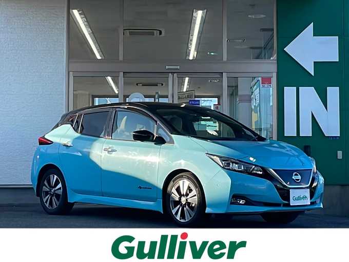 新着情報“リーフG”2018年式チャイナブルー/スーパーブラック 2トーン入荷しました！