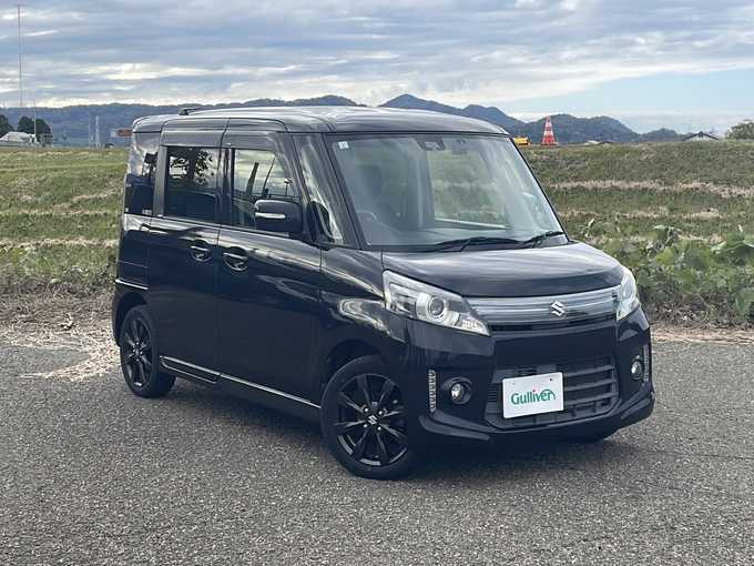 新着情報“スペーシアカスタムTS（レーダーブレーキサポート装着車）”2015年式ブルーイッシュブラックパール3入荷しました！