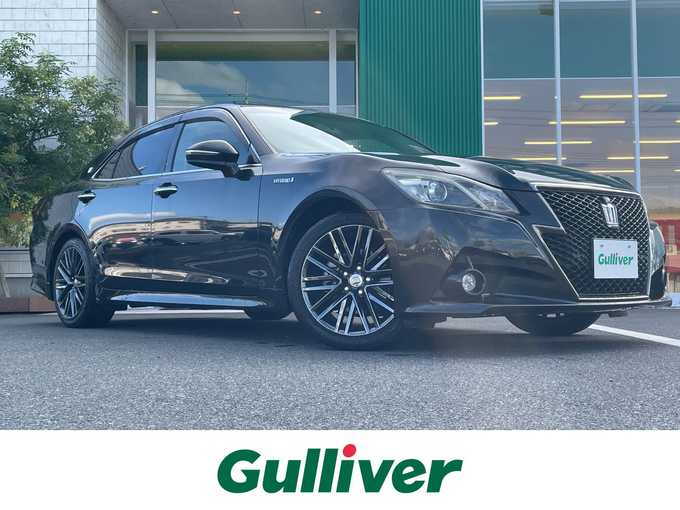 新着情報“クラウンハイブリッドロイヤルサルーン ブラックスタイル”2014年式プレシャスブラックパール入荷しました！