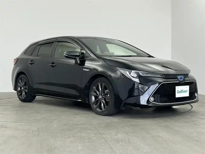新着情報“カローラツーリングハイブリッド ダブルバイビー”2020年式ブラックマイカ入荷しました！