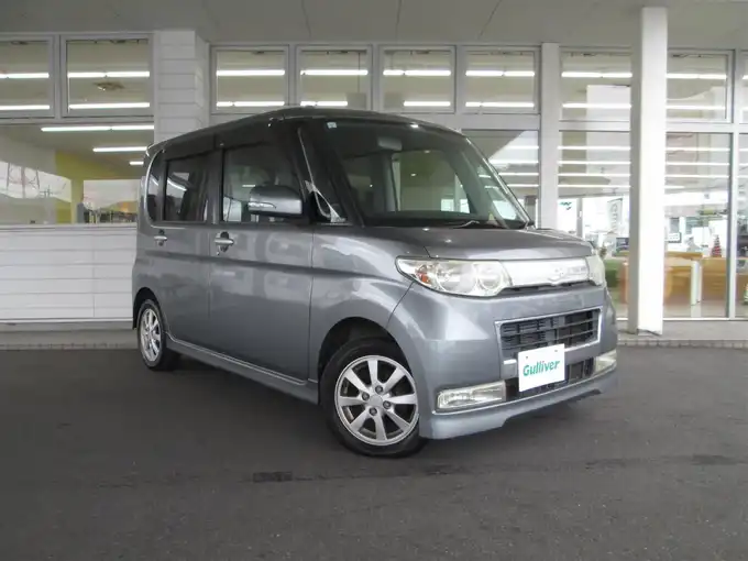 新着情報“タントカスタムX”2009年式プラチナグレーメタリック入荷しました！