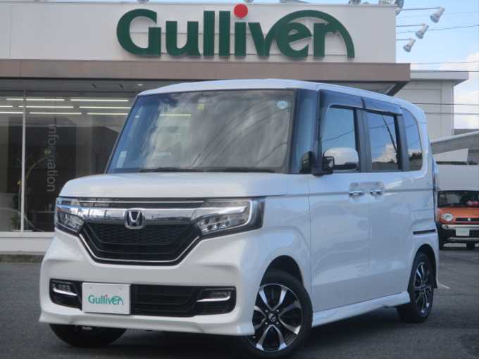 新着情報“Ｎ ＢＯＸカスタム G L ホンダセンシング”2019年式プラチナホワイトパール入荷しました！