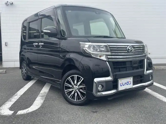 新着情報“タントカスタムX トップエディションSAⅡ”2016年式ブラックマイカメタリック入荷しました！