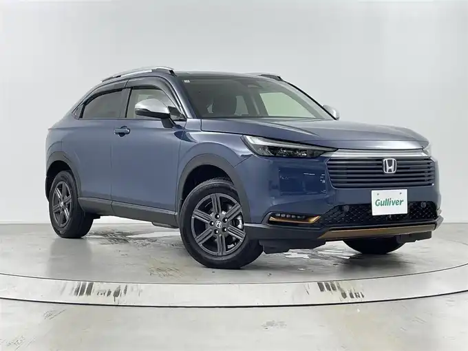新着情報“ヴェゼルe:HEV X・HuNTパッケージ”2025年式青入荷しました！