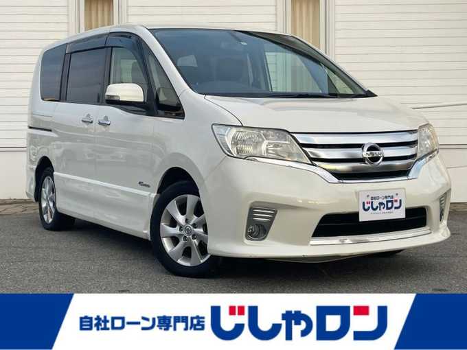新着情報“セレナハイウェイスター S－ハイブリッド Vセレクション”2013年式ブリリアントホワイトパール入荷しました！