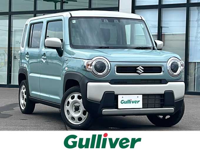新着情報“ハスラーハイブリッドG”2024年式オフブルーメタリック/ソフトベージュメタリック入荷しました！