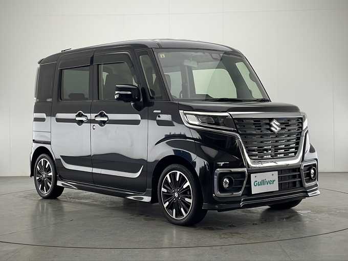 新着情報“スペーシアカスタムハイブリッドXSターボ”2020年式ブルーイッシュブラックパール3入荷しました！