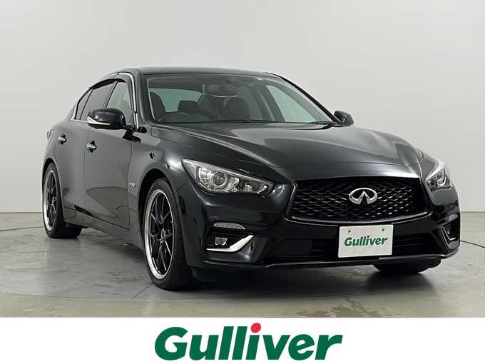 新着情報“スカイライン350GT FOUR ハイブリッド タイプP”2018年式スーパーブラック入荷しました！
