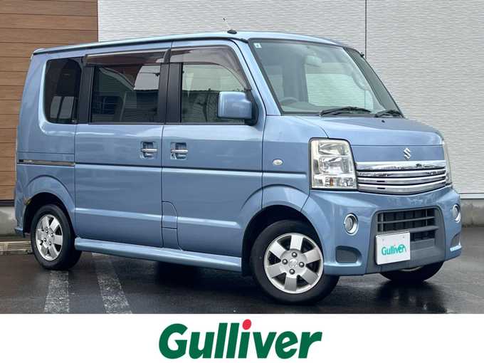 新着情報“エブリイワゴンPZターボ”2013年式ブリーズブルーメタリック入荷しました！