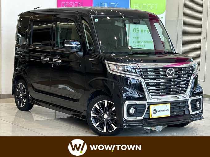 新着情報“フレアワゴンカスタムスタイルハイブリッドXS”2019年式ブルーイッシュブラックパール3入荷しました！