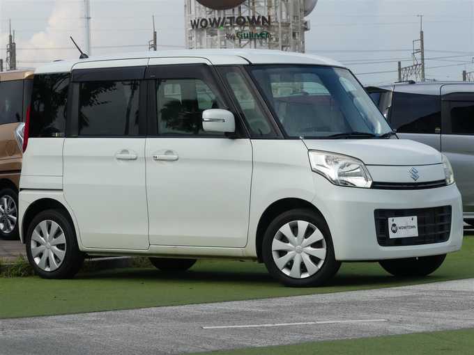 新着情報“スペーシアT（レーダーブレーキサポート装着車）”2013年式パールホワイト入荷しました！