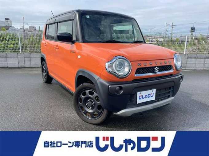 新着情報“ハスラーFリミテッド セットオプション装着車”2017年式パッションオレンジ/ブラック2トーン入荷しました！