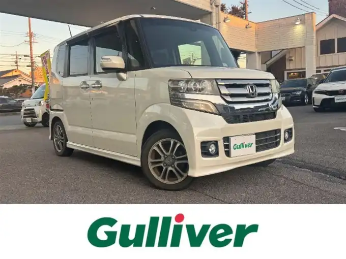 新着情報“Ｎ－ＢＯＸカスタムG・Lパッケージ”2015年式プレミアムホワイトパールⅡ入荷しました！