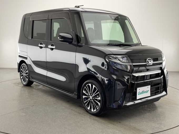 新着情報“タントカスタムRS”2019年式ブラックマイカメタリック入荷しました！