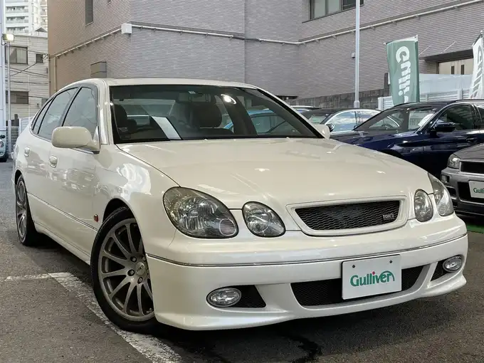 新着情報“アリストVA300 TOM’S G”2002年式ホワイトパールクリスタルシャイン入荷しました！