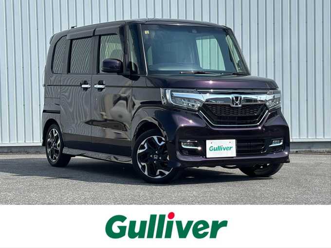 新着情報“Ｎ－ＢＯＸカスタムG・EXターボホンダセンシング”2020年式プレミアムベルベットパープル・パール入荷しました！