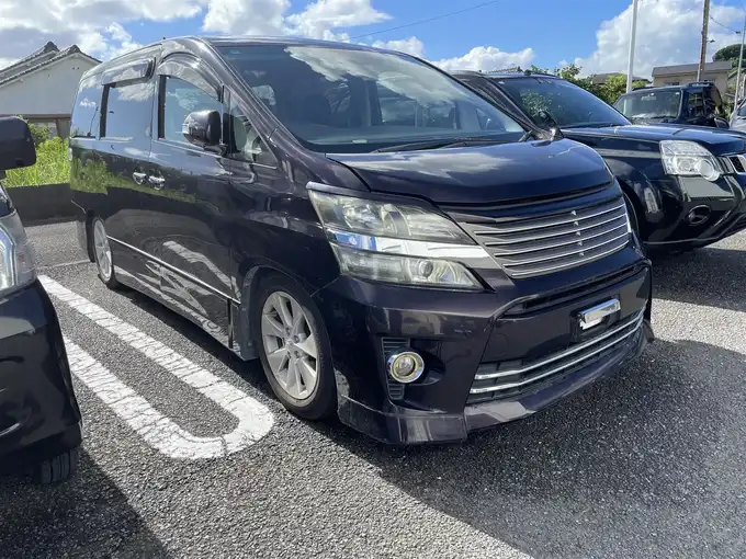 新着情報“ヴェルファイア2．4X サイドリフトアップシート装着車”2012年式ボルドーマイカメタリック入荷しました！