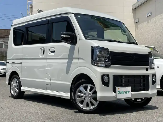新着情報“エブリイワゴンPZターボスペシャル ハイルーフ”2024年式パールホワイト入荷しました！