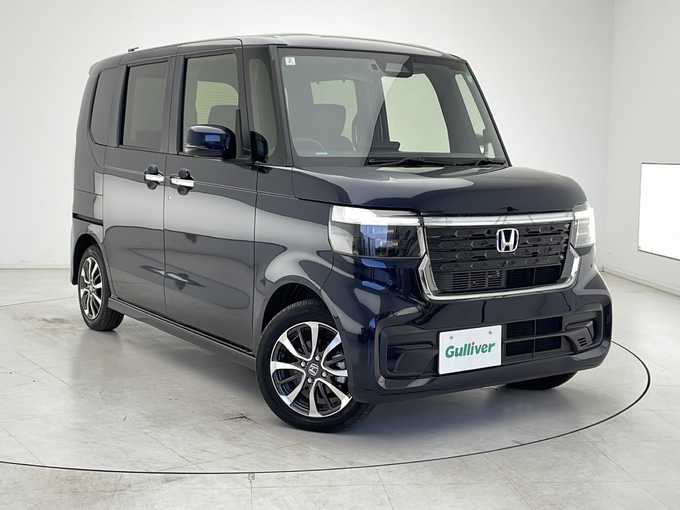 新着情報“Ｎ－ＢＯＸカスタムベースグレード”2024年式ミッドナイトブルービームM入荷しました！