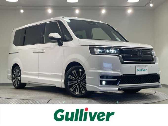 新着情報“ステップワゴンe:HEVスパーダ プレミアムライン”2022年式プラチナホワイトパール入荷しました！