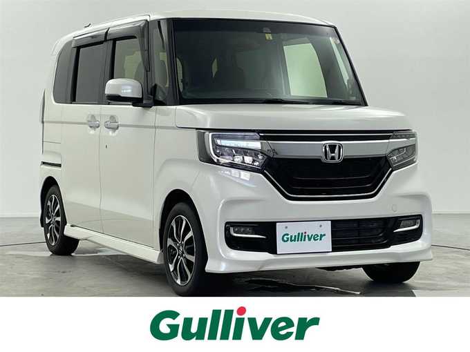 新着情報“Ｎ－ＢＯＸカスタムG・EXホンダセンシング”2018年式プレミアムホワイトパールⅡ入荷しました！