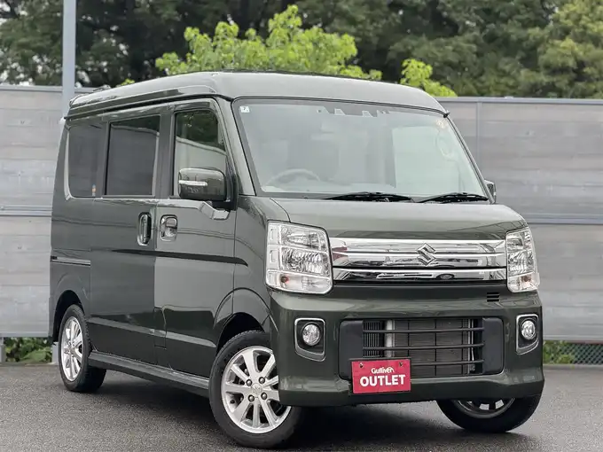 新着情報“エブリイワゴンPZターボスペシャル ハイルーフ”2023年式クールカーキPM入荷しました！