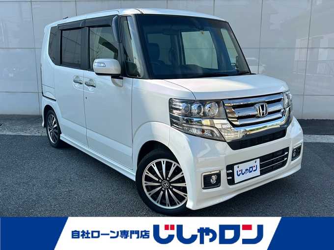 新着情報“Ｎ－ＢＯＸカスタムG・ターボLパッケージ”2016年式プレミアムホワイトパールⅡ入荷しました！