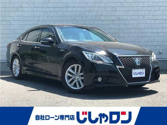 新着情報“クラウンハイブリッドアスリートS”2014年式ブラック入荷しました！